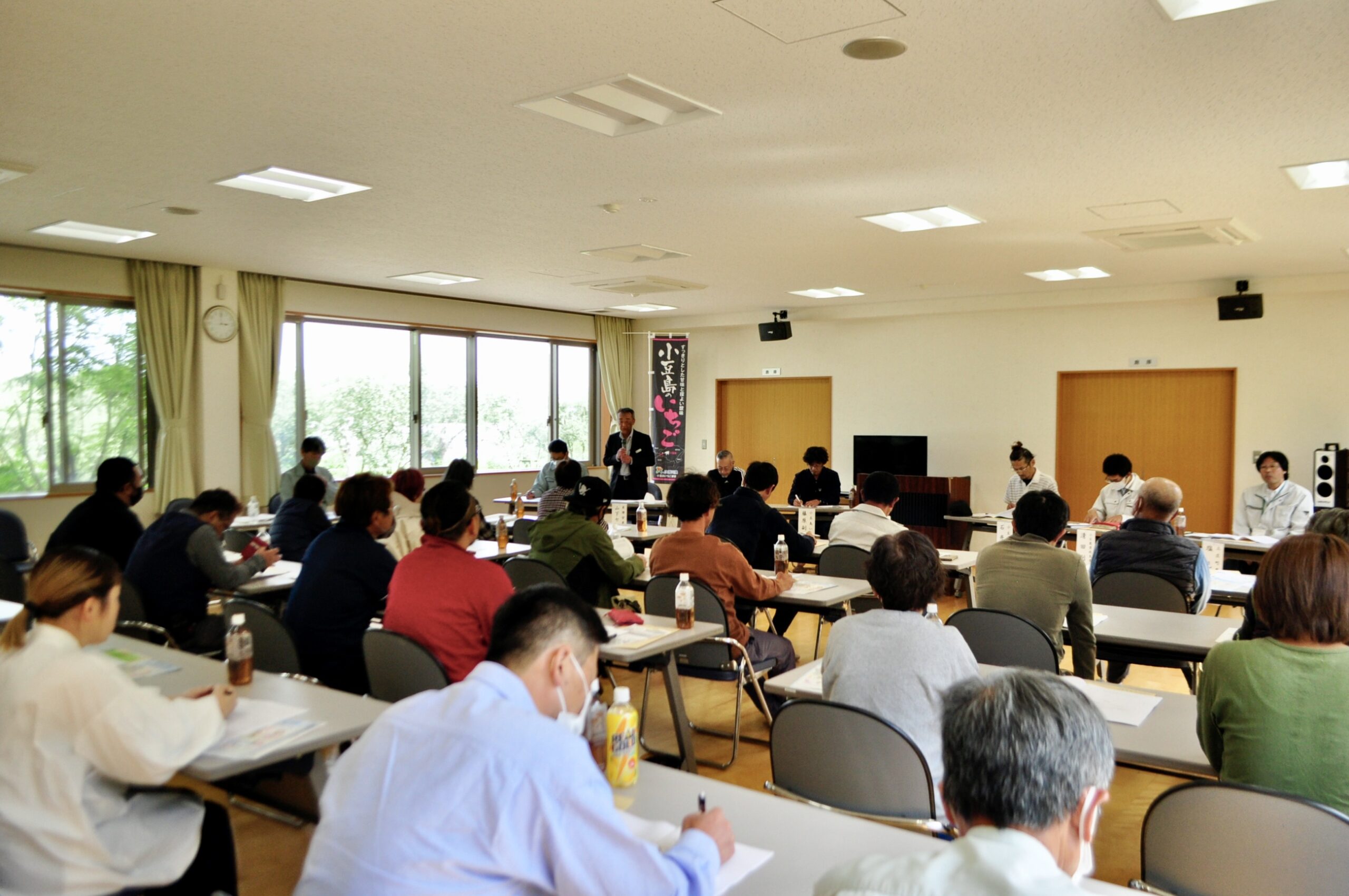小豆島いちご部会　総会が開催されました。